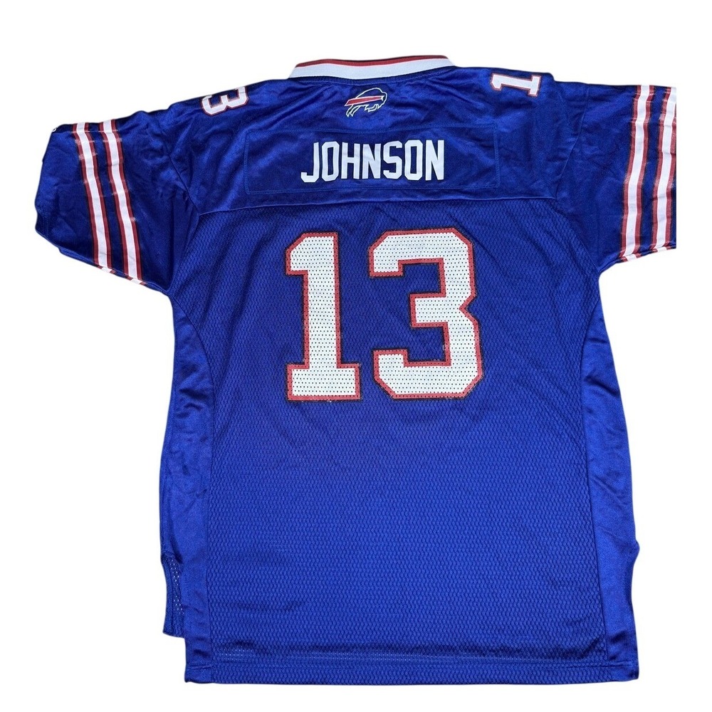 Buffalo Bills Jersey Reebok Youth XL Blue Stevie Johnson 13 NFL